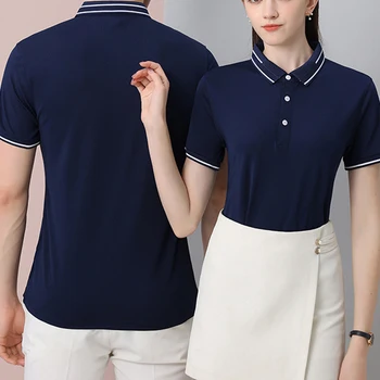 Customized Logo Golf Wear Tshirt High Quality Pique Cotton Mesh Fabric Breathable Men Golf t Shirts Polo Shirt Poloshirts