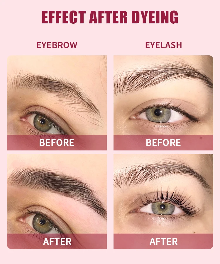 Professional Wholesale Brow Tinting Kit 5ml Brow Tint Kit Private Label