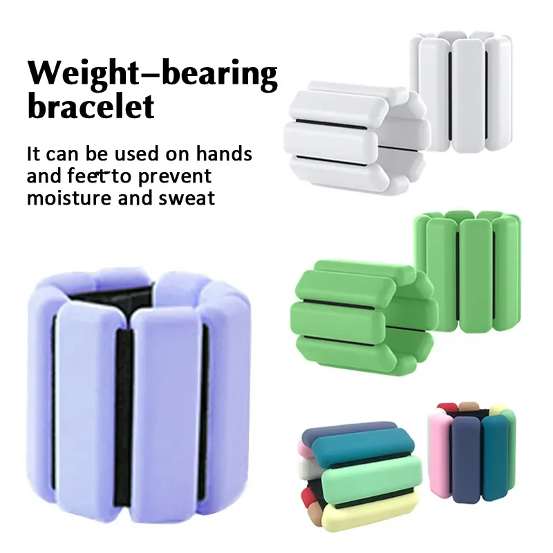Yoga Wristband Weight Bracelet Silicone Custom Wrist Weights Ankle