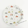 white 9inch plate