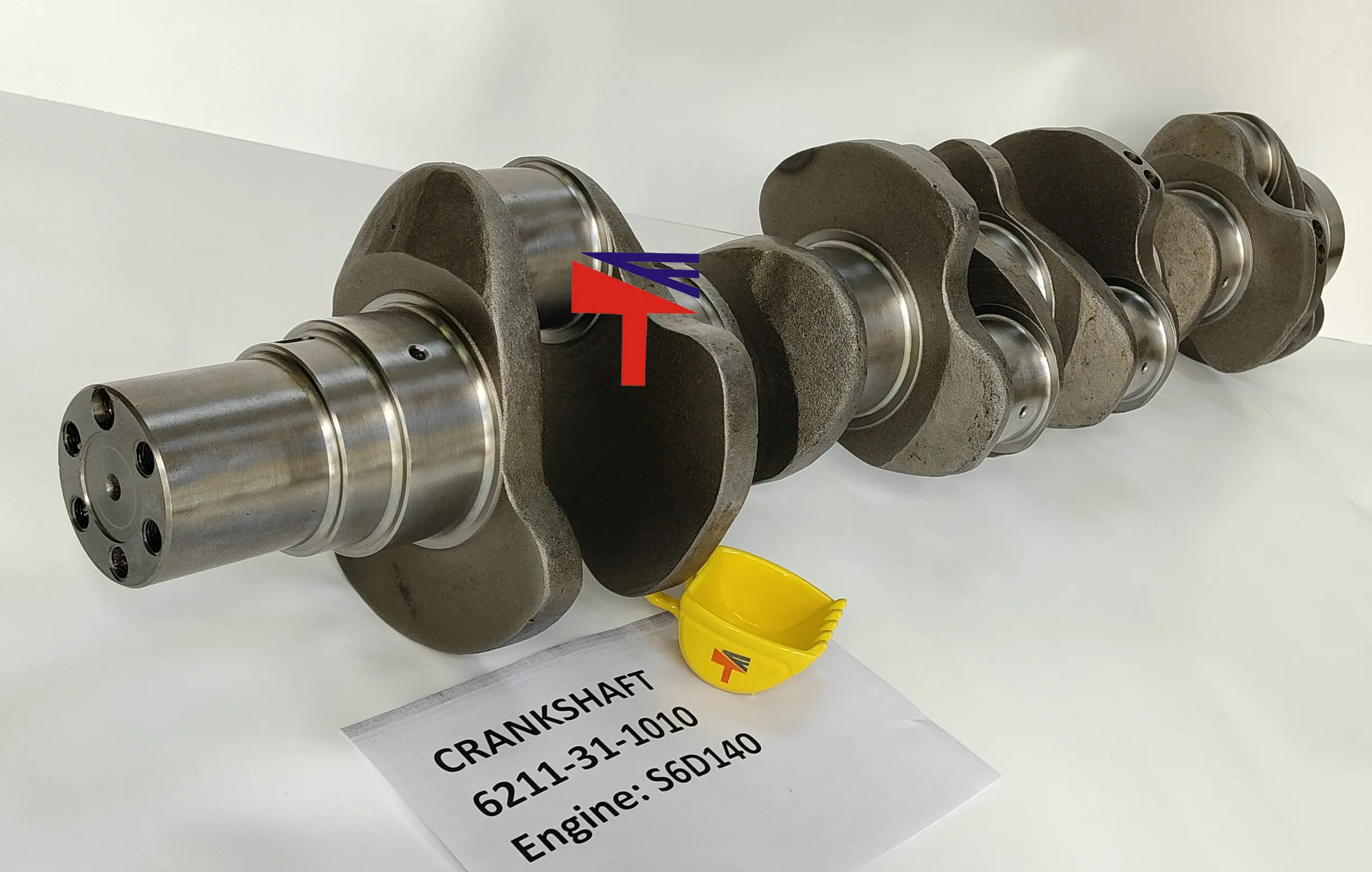 クランクシャフト6211-31-1010掘削機PC650 PC600ホイールローダーWA500