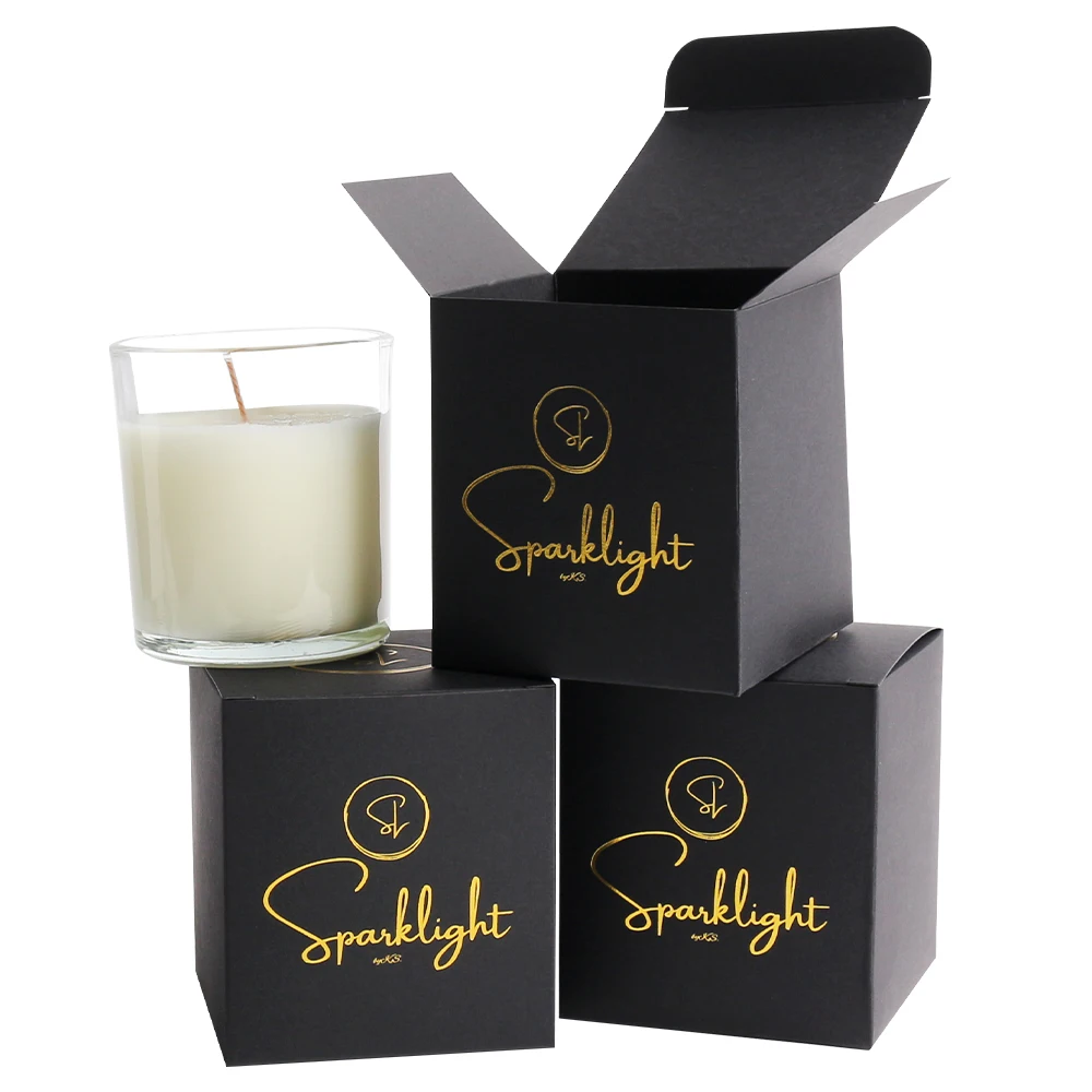 Custom Printed Candle Gift Box – Spark Candles