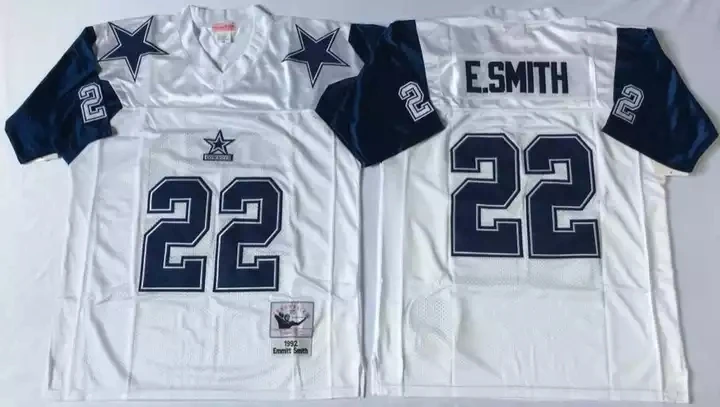 Горячая распродажа винтажный ковбой Dallas 33 Tony Dorsett 22 E Smith 88 Irvin 8 Aikman американский футбол на