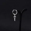 E007-Silver 6 (One there are ear holes earring)