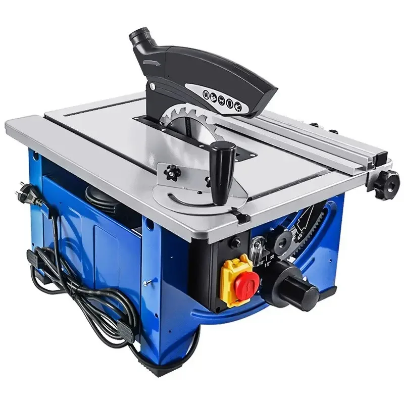 Mini Portable 8 Inch Table Circular Saw Machine For Aluminum Cutting Household Multifunction