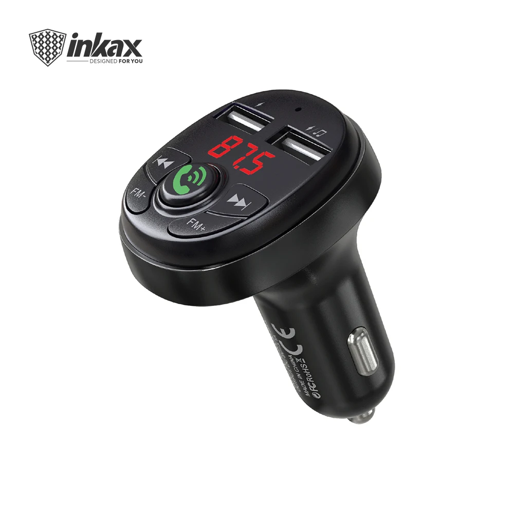 inkax cc-06 car wireless v5.0 fm