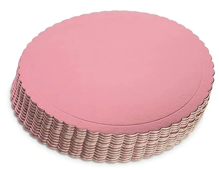 100pcs Gold & Rose Gold Cake Base, Cake Board (Local SG seller