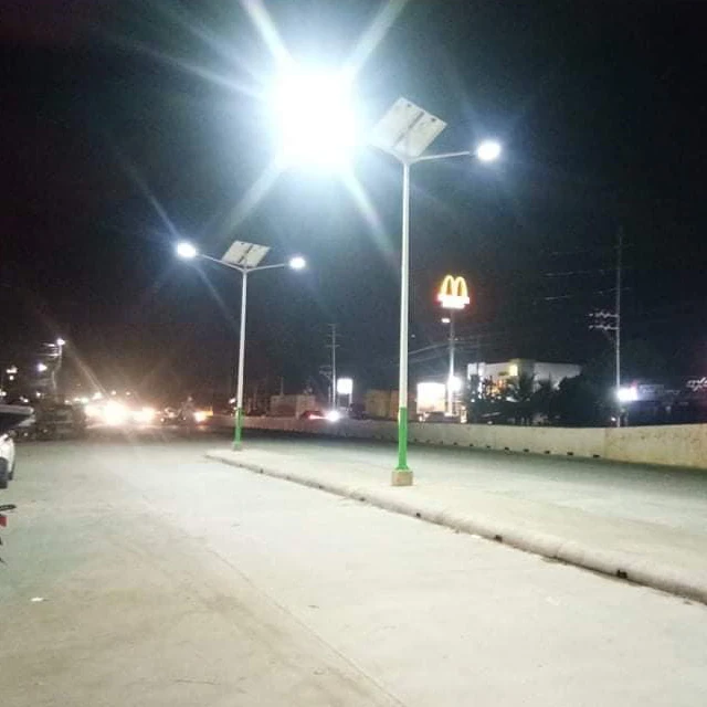 Высокое качество открытый светодио дный система уличного освещения 100W 150W солнечный уличный фонарный столб