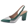 Abbinamento colore verde argento