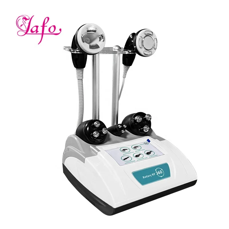 Portable Radio frequency therapy Multi-function Body Slimming Face Lift 360 degree Head Rotating RF Skin Tightening Mach