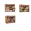 Brown 3pcs/set