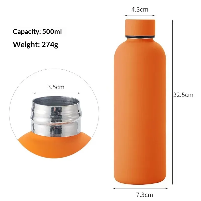 Hot Selling Recycled Insulated Bicycle Water Bottle, Suitable for Hot and Cold Drinks, Sports, Travel, Outdoor Activities preview 5