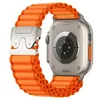 Orange (silver buckle)-only strap