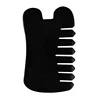 Black Stone Gua Sha Comb