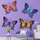 Wall Hanging Decoration Hot Selling Metal Butterfly Home Wall Decoration Garden Wall Hanging Decoration