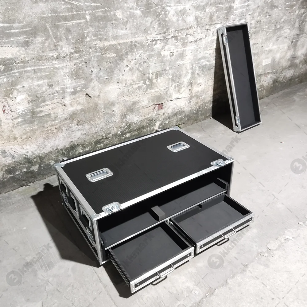 KKMARK Customized Lighting Controller Console Flight Case for GrandMA2 GrandMA3 OnPC CommandWing Faderwing