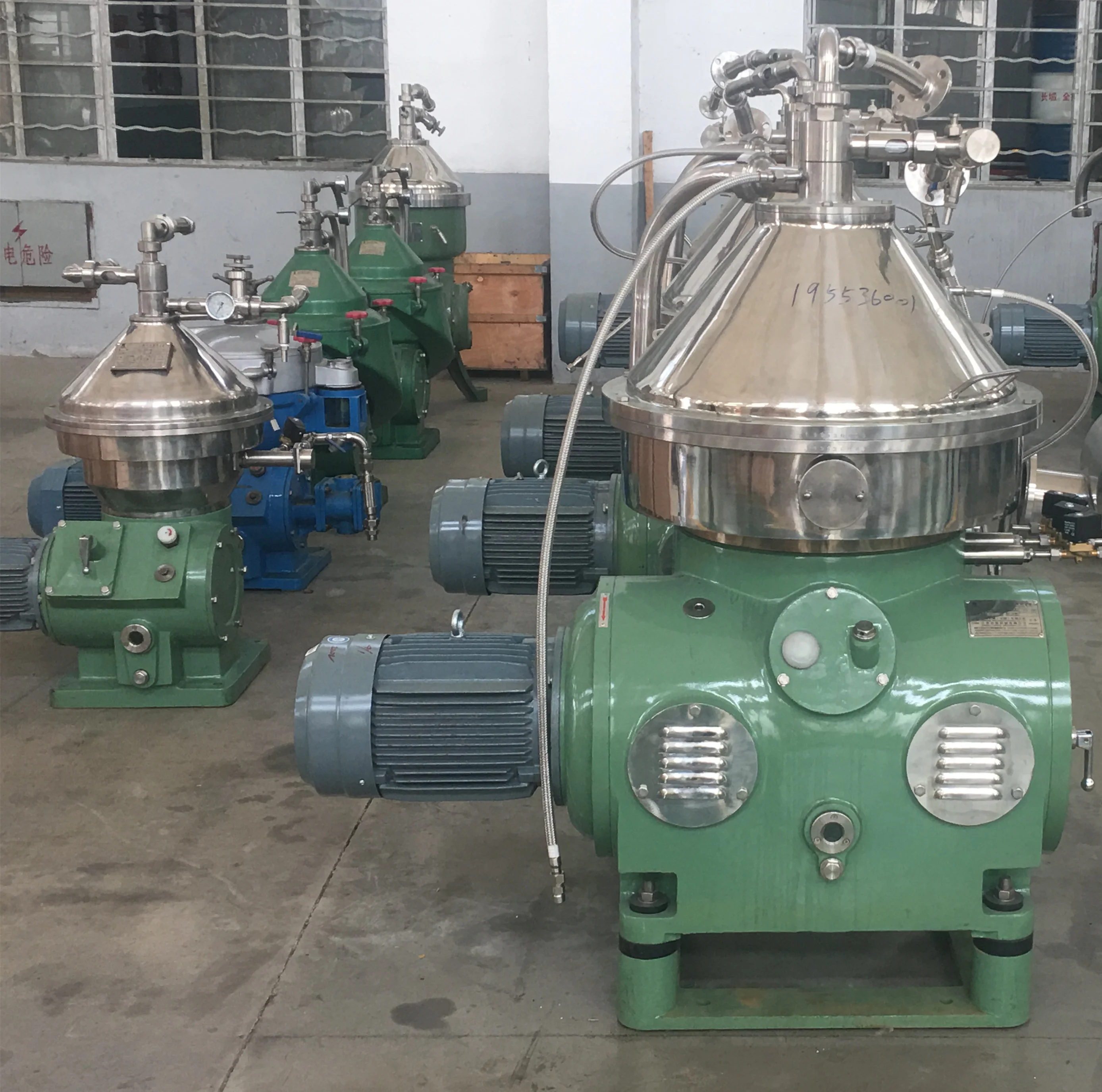 Disc Stack Centrifuge Fuel Oil Separator Centrifuge 3 Phase Centrifuge