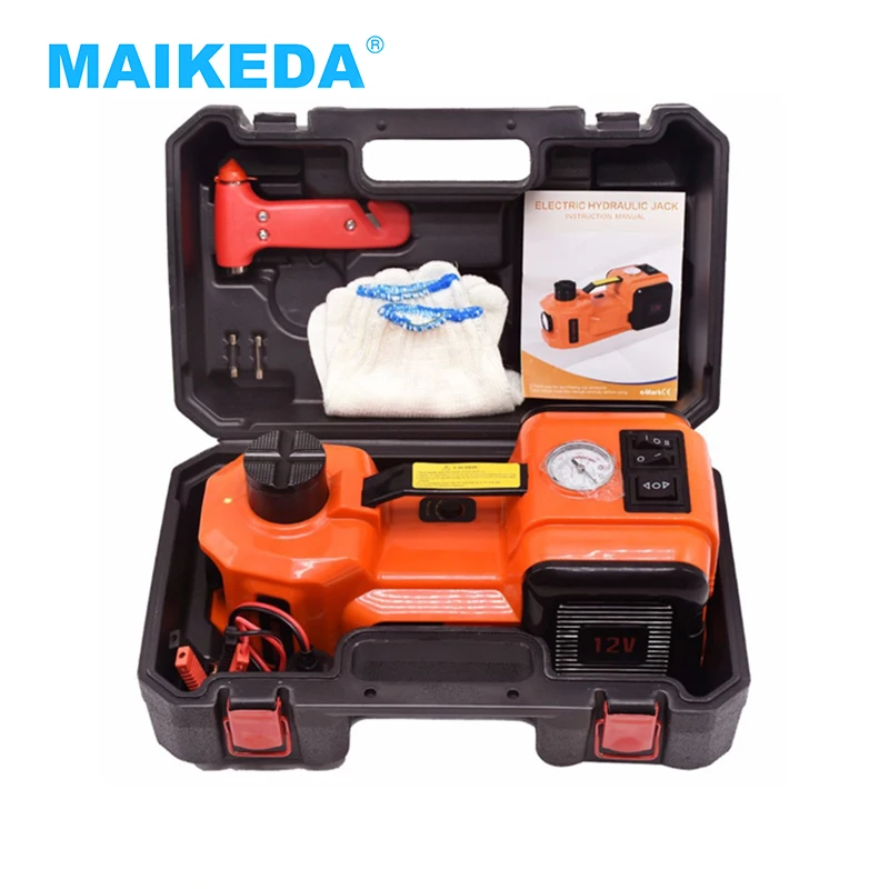Высокое качество 3 в 1 Новый дизайн 12 В Электрический гидравлический автомобильный ножничный домкрат подъемный