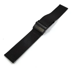 12 14 16 18 20 22mm new design fashion mesh milanese quick release stainless steel watch band strap bracelet