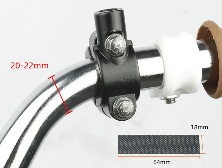 M8 - M10 Motorcycle Mirror Mount & Case for Samsung Galaxy Note 10 PLUS (sku 47670)