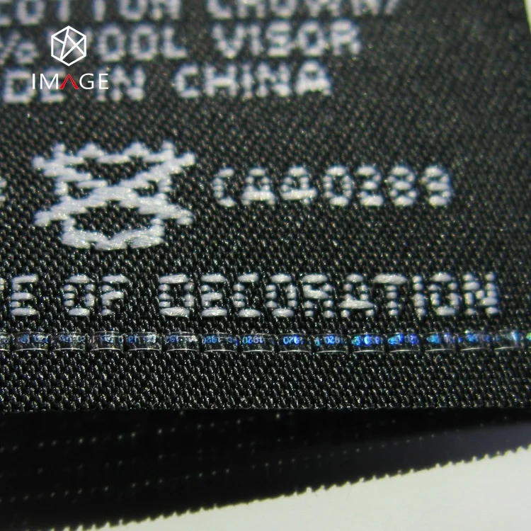 Hyperfine Optical Demetalized Security Threads for Clothing