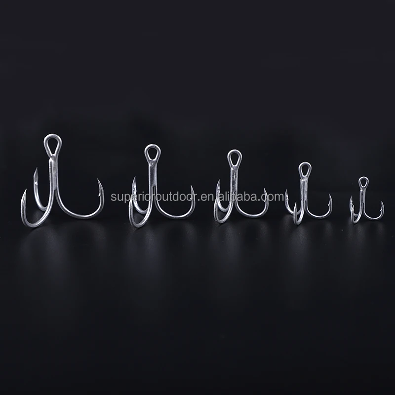 Superiorfishing Rustproof Treble Hook 12 3/0 German Alloy Steel