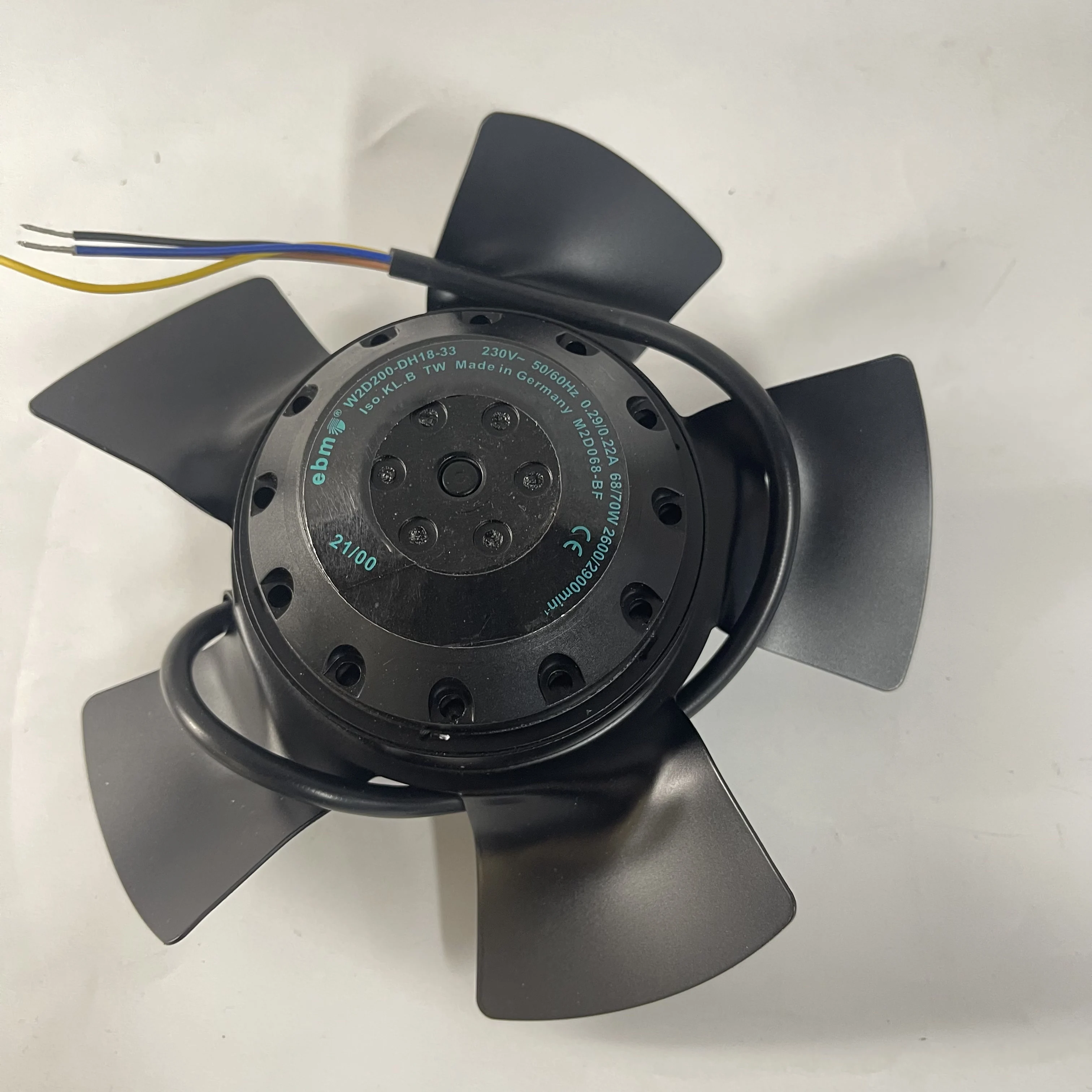 ebm-papst AC Axial Fan W2D200-DH18-33 ebm-papst AC Axial Fan W2D200-DH18-33