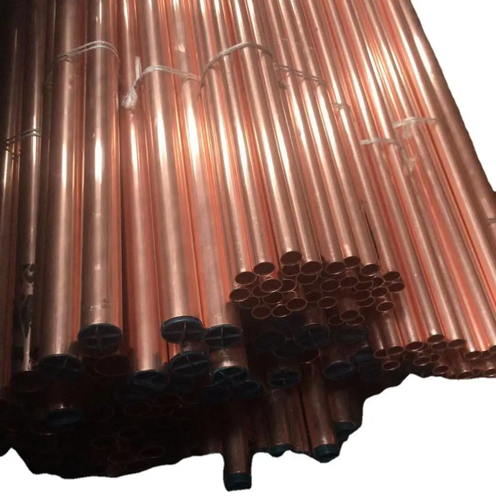 Tube Cuivre Réfrigération 2M - Diamètre Extérieur 10mm Intérieur 8mm, Souple Pour Climatiseur Réfrigérateur