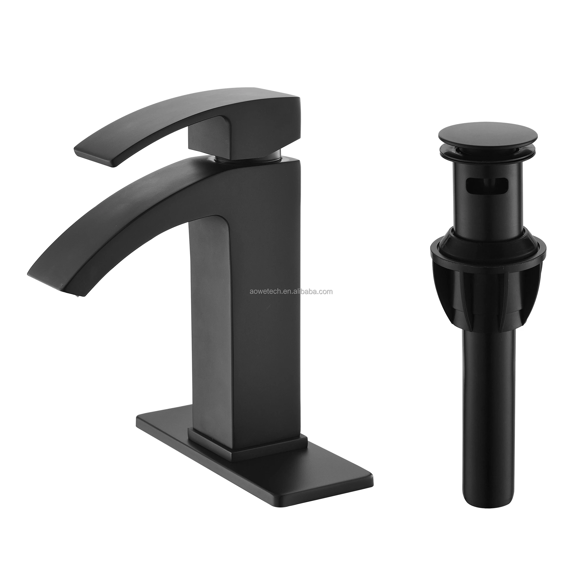 Aqua Gallery Modern Single-Hole Chrome Cold Water Thermostatic Deck Mount Faucet Single Handle Touchless Sensor Brass Ceramic