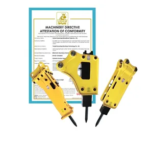 High Quality Korean SB81 Side Excavator Excavator Breaker Earth-moving Machinery Hydraulic Rock Breaker