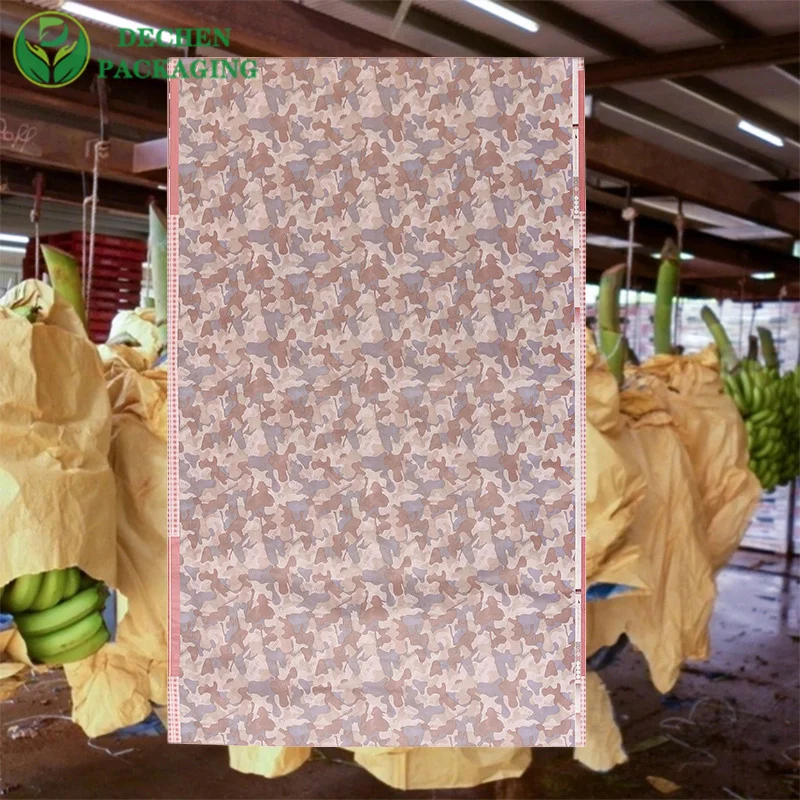 Protección de papel de protección de pera con bolsa impermeable de capa de cera Waterpoof
