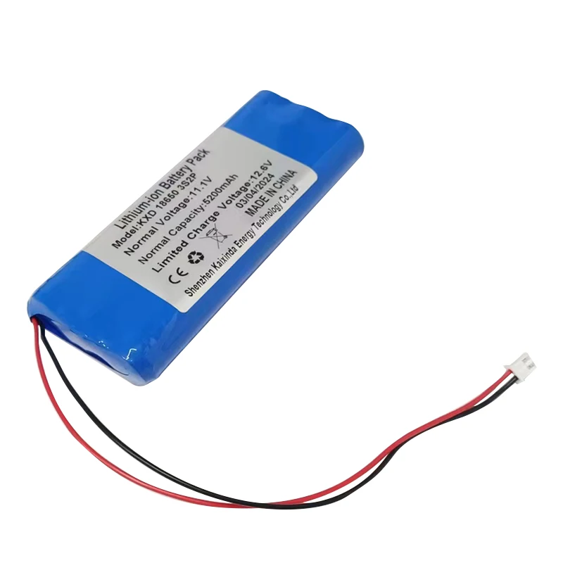 Rechargeable 12V Lithium Ion Battery Pack 5200mAh 18650 for
