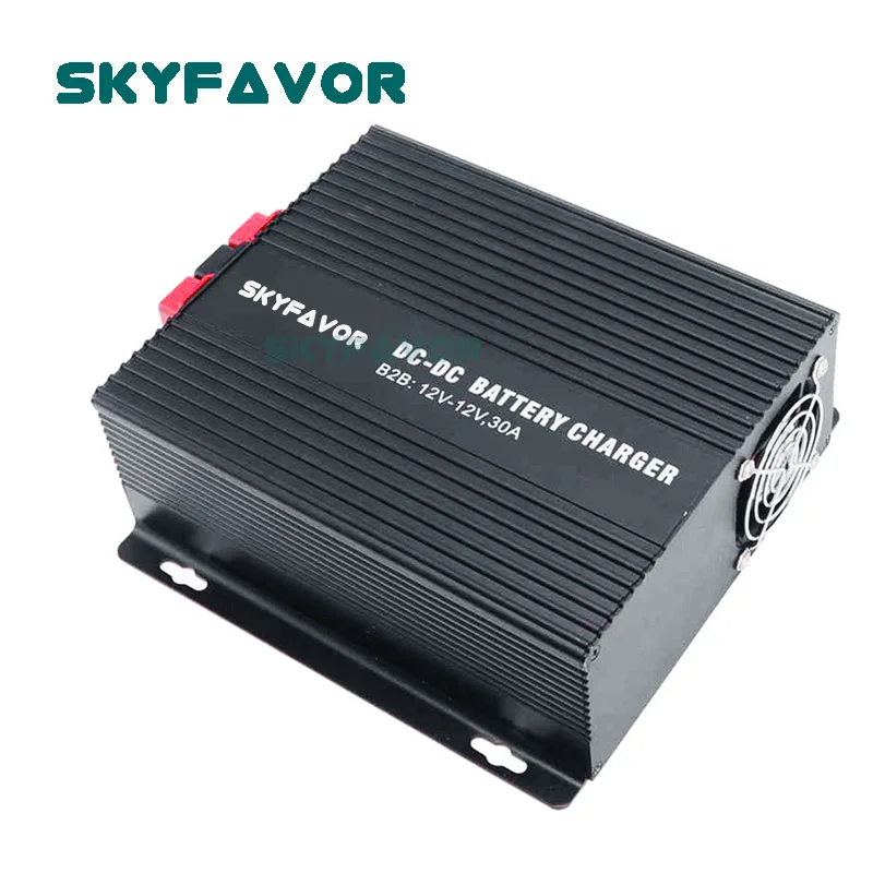 Multi Function 24V to 12V DC DC Battery Charger 12V 50A MPPT Solar and 12V 60A Fast on Board  Trailer Yacht RV Battery Charger