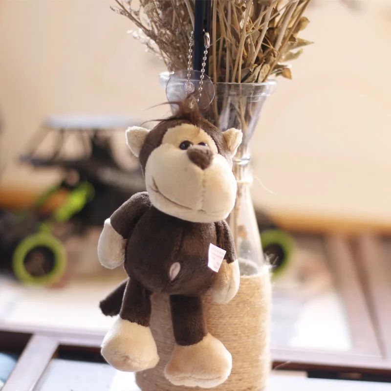 One Point Factory's Custom Cute Jungle Mini Plush Keychains Stuffed Animal Nici Plush Dolls Pendant Toys-for Kids & Collectors