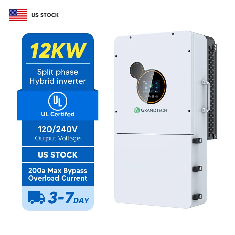 SRNE Hybrid-invertteri 10 kW Split-phase 8 kW 12 kW Hybridi-aurinkoinvertteri pois-verkosta 120 240 V Mppt-lataussäädin Hebp 48120u240