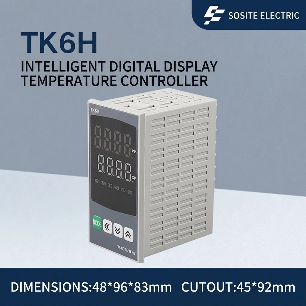 TUOBANG Digital PID Temperature Controller TK6H 14RV RS485 Communication Industrial Thermostat for Packaging Machine