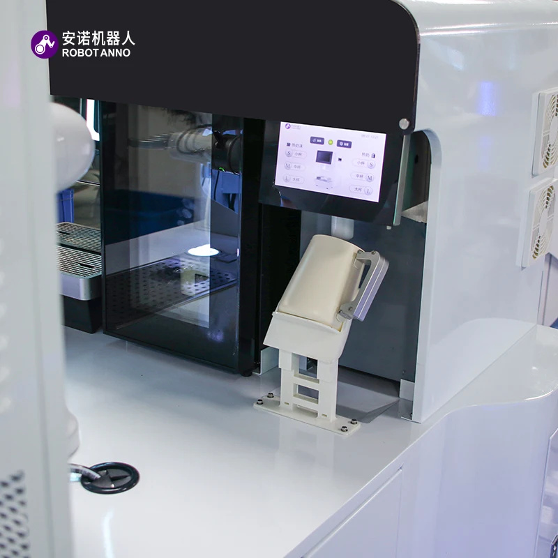 High Quality Automation Robot Barista Universal Robot Making Coffee Robotic Coffee Vending Machines