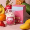 Cane candy dessert cup