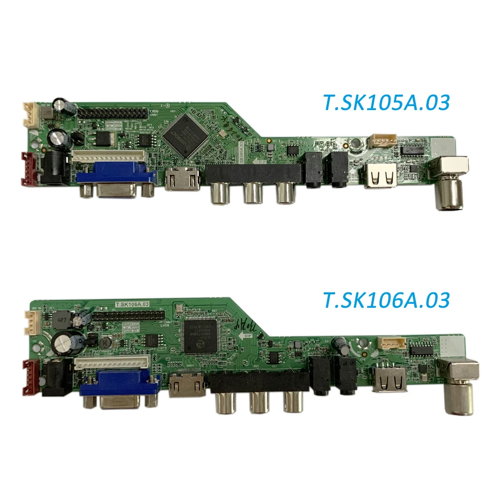In Stock With Free Firmware Universal 14-32" SK105.03 Led TV Card Led TV Motherboard