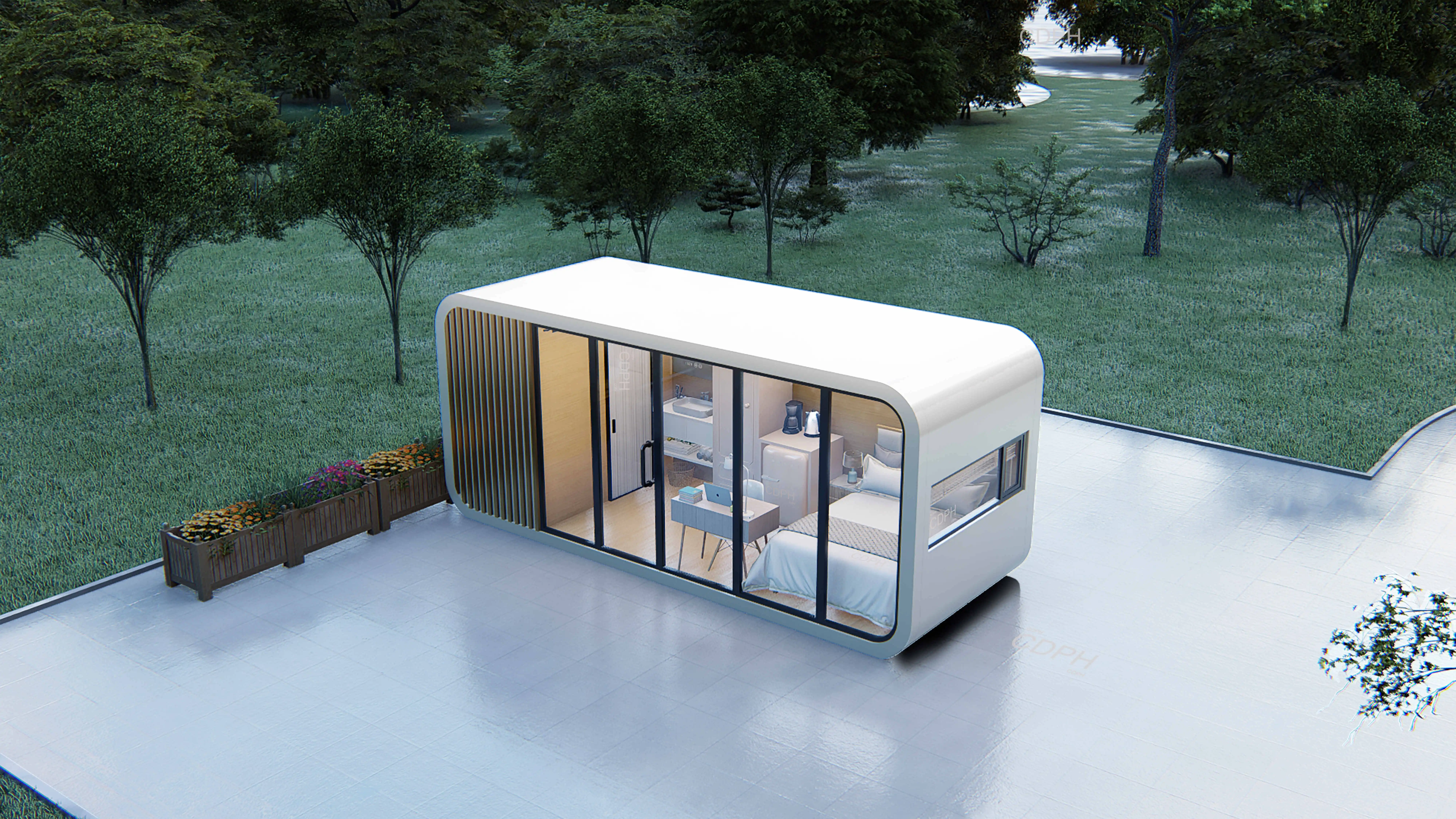 Modern Modular 20ft Smart Apple Cabin Container House