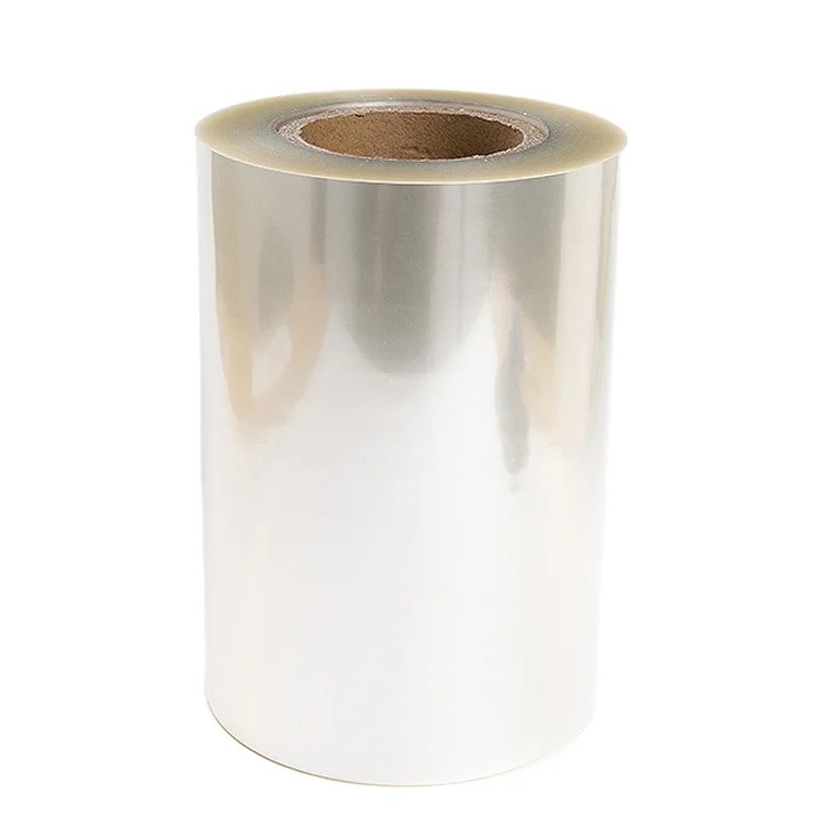 Custom Width Bopp Transparent Polyester Clod Laminating Mylar Roll Film for Paper Label