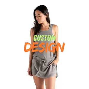 Custom Solid Women's Lounge Camisole | Sleeveless Loose Tank for WFH, Yoga & Coffee Shop Relaxation