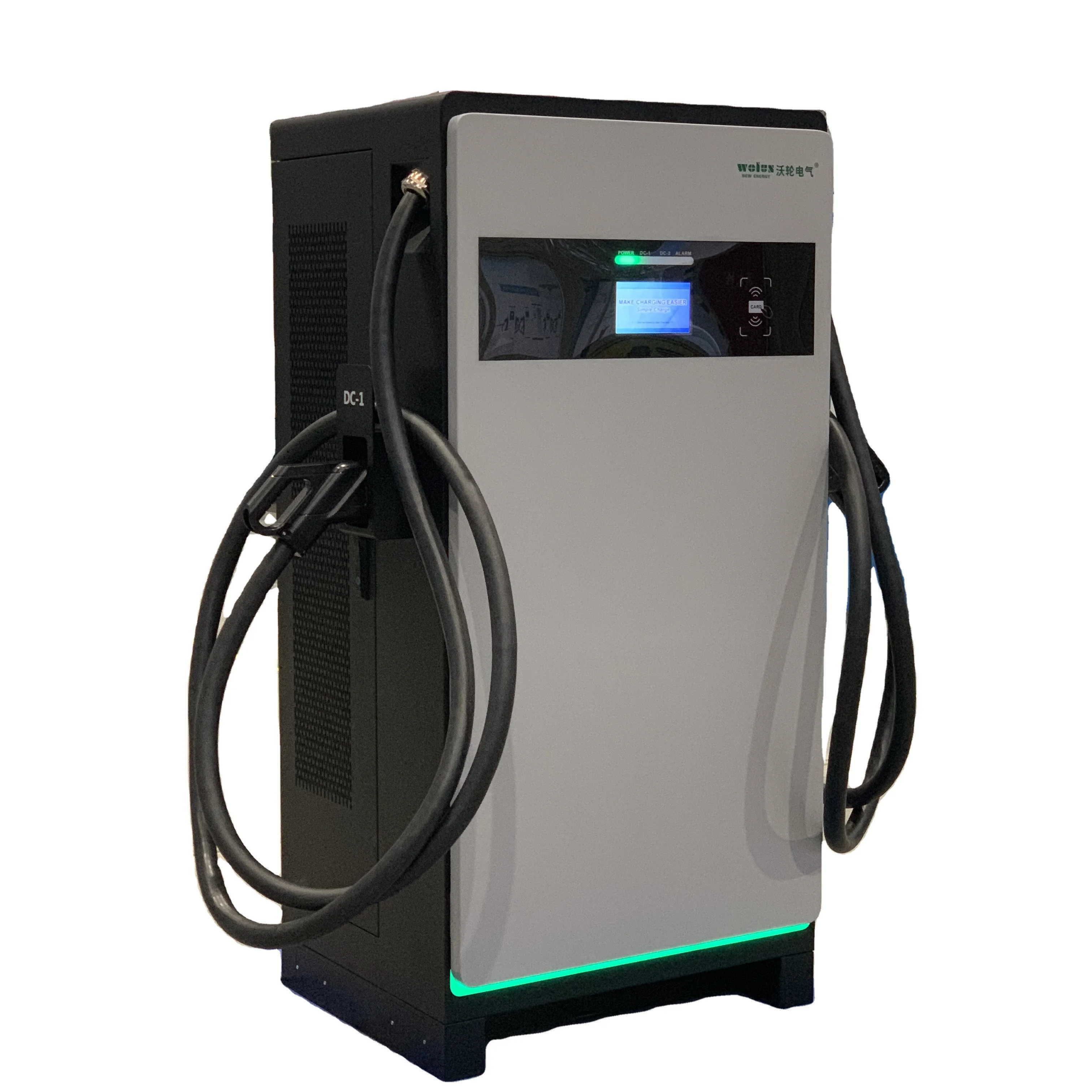 60KW CCS2 120KW GB/T Chademo Commercial Μονάδα φόρτισης EV Εξωτερική μονάδα φόρτισης DC Fast EV Σταθμοί φόρτισης στο δάπεδο