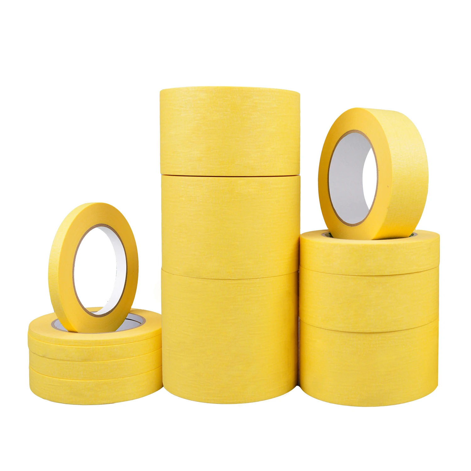 High Quality Heat Temperature Resistant 120c Car Spraying Industrial Automotive Painting Masking Tape