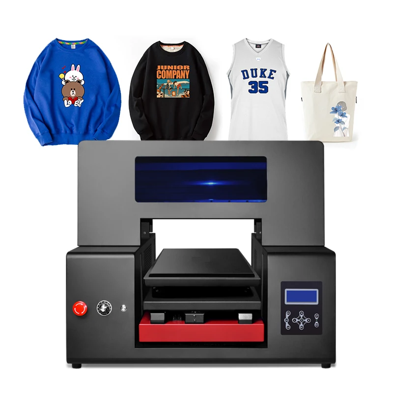 A3 Inkjet Printer DTF Textile Fabric Printing Shop 3D Photo Direct to  Garment DTG T Shirt Digital T-shirt Printing Machine