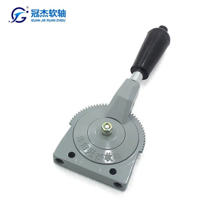 GJ1103A Hand Throttle Control Lever and Accelerator Cable for Fuel tank Car Construction Machines