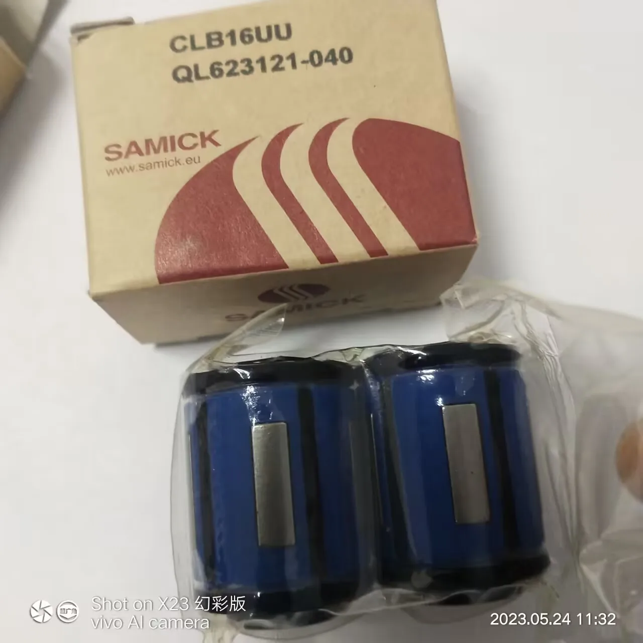 Original SAMICK Linear Motion Ball Bearing CLB25 CLB25UU