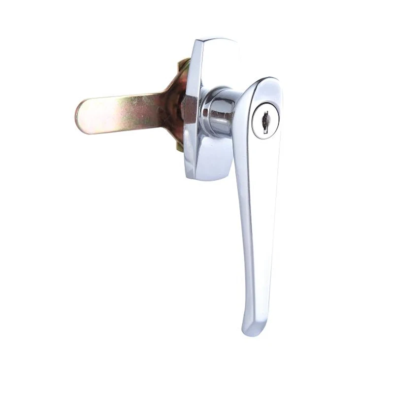 Wholesale Price Durable Zinc Alloy Door Handle Latch Lock Key Unavailable Keyless Cylinder for Vehicle & Cabinet