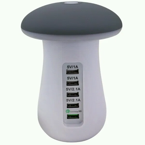 Stazione Di Ricarica Multi USB A 5 Porte - Dock Da Scrivania Per Tablet E Smartphone Stark Industries