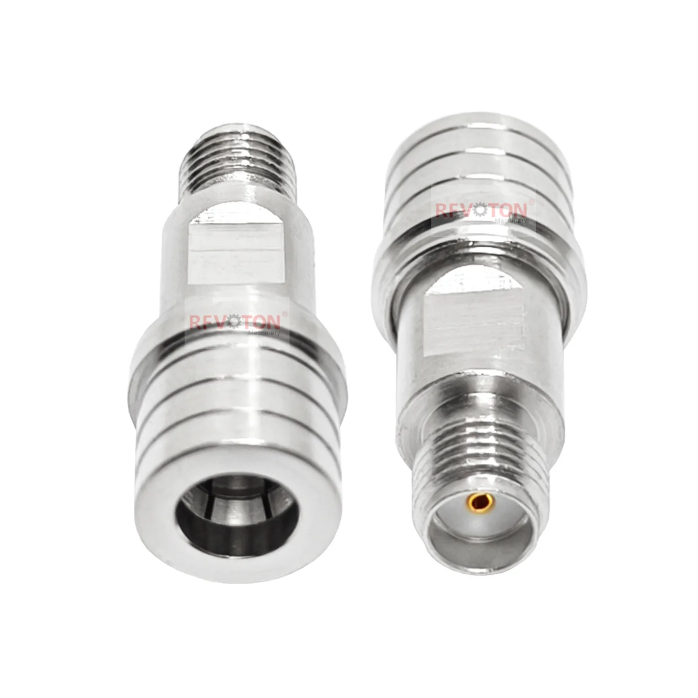 Adaptator Ab Officina Suppeditatus, QMA Masculus Conectorius ad SMA Femininum Iaculum, Conectores Coaxiales RF, Adaptatores, Converter Conectoris, Adapter In Stoccu